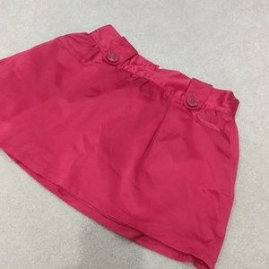 red girls skirt
